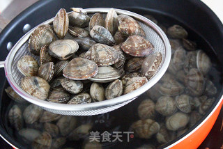 辣炒花蛤的做法步骤：3