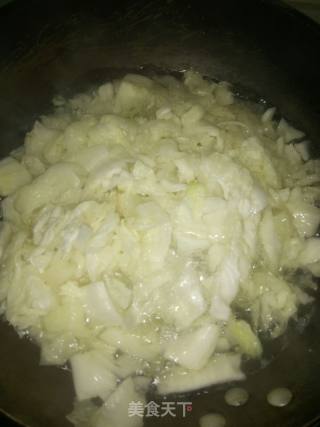 快手菜～凉拌水白菜(清淡版)的做法步骤：2