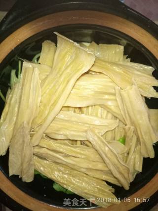 慈姑腐竹煲的做法步骤：10