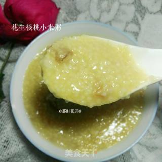 花生核桃小米粥的做法步骤：10
