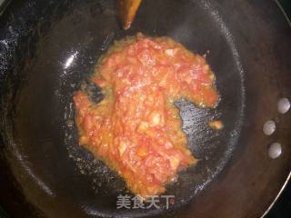 西红柿疙瘩汤的做法步骤：3