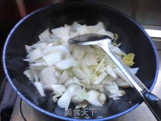 面筋烧白菜的做法步骤：10