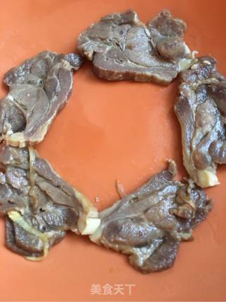 咸菜丝拌羊肉的做法步骤：10
