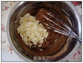 巧克力杏仁饼干的做法步骤：6