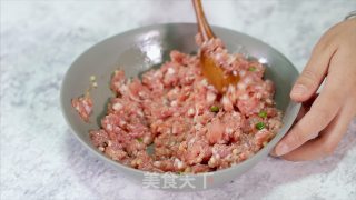 茨菇酿肉的做法步骤：4