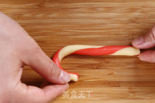 圣诞拐杖的做法步骤：6
