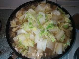 暖心暖胃脊骨炖白菜的做法步骤：7
