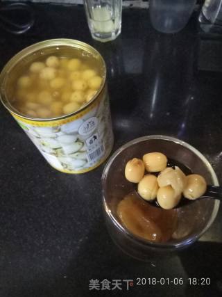 莲子粟米海底椰汁的做法步骤：2