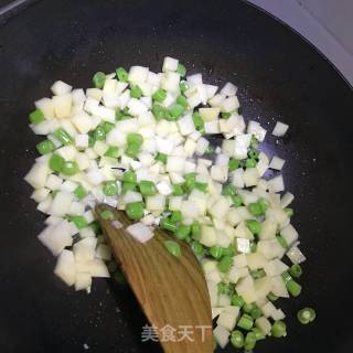芙蓉疙瘩汤的做法步骤：2