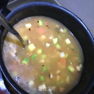 芙蓉疙瘩汤的做法步骤：4