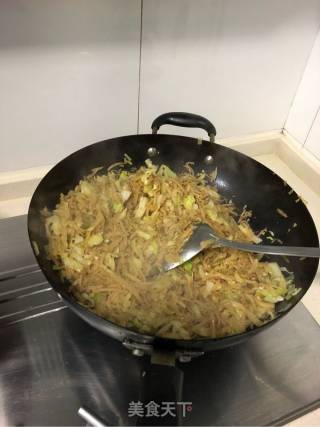 炒饼升级版的做法步骤：9