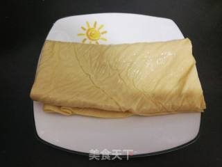 生菜拌腐皮的做法步骤：1