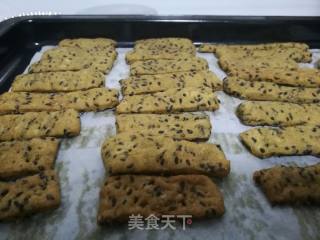 全麦芝麻小饼干的做法步骤：7
