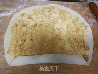 咸鸭蛋手撕千层饼的做法步骤：5