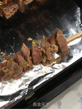 烤羊肉串的做法步骤：7