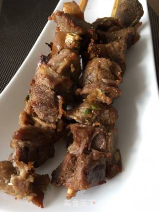 烤羊肉串的做法步骤：8