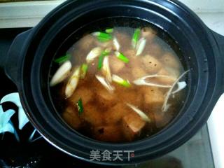 白菜粉丝炖豆腐的做法步骤：11