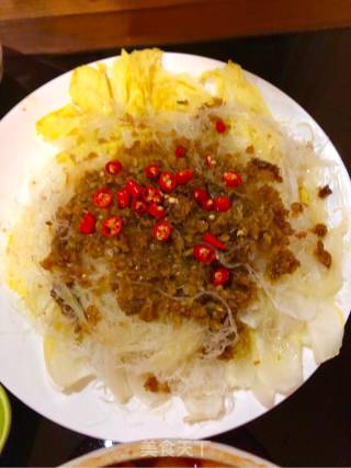 蒜蓉粉丝娃娃菜的做法步骤：7