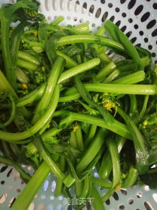 清炒菜心/芥兰的做法步骤：3