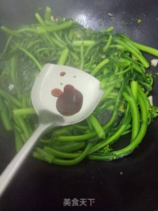 清炒菜心/芥兰的做法步骤：5