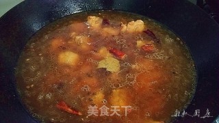 菇椒烧鸡的做法步骤：7