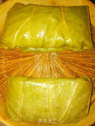 荷叶糯米排骨饭的做法步骤：6