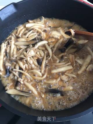 杂菌鸡蛋拌饭的做法步骤：8
