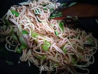 炒面的做法步骤：7