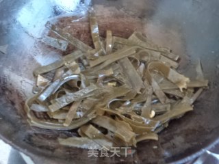 胡萝卜烧海带的做法步骤：5