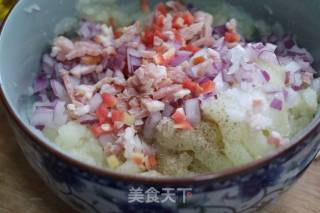 土豆培根饼的做法步骤：6