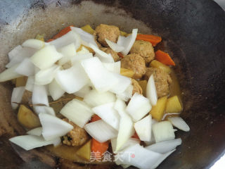 咖喱牛肉丸的做法步骤：15