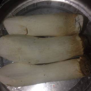 香葱杏鲍菇的做法步骤：1