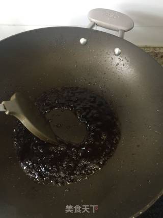 甜面酱豌豆蒜苔肉丁的做法步骤：7