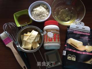 Fluff棉花糖之焦糖费南雪的做法步骤：1