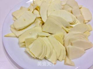 腊肉炒冬笋的做法步骤：5