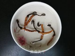 枸杞冬虫夏草茶的做法步骤：2