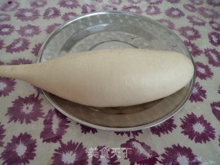 花生仁拌白萝卜的做法步骤：3