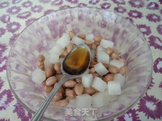 花生仁拌白萝卜的做法步骤：8