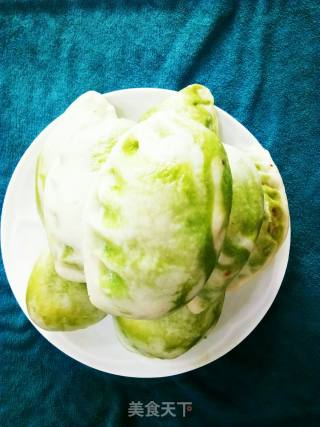 双色包子的做法步骤：10