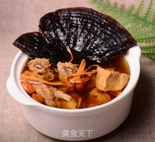 【小森妈妈菜谱】灵芝虫草花炖水鸭的做法步骤：9