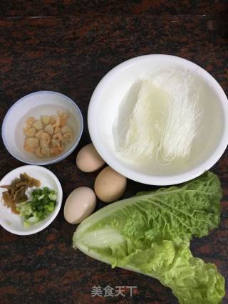 荷包蛋粉丝煲的做法步骤：1