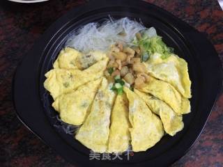 荷包蛋粉丝煲的做法步骤：10
