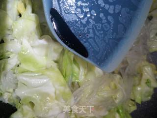包菜粉条的做法步骤：4
