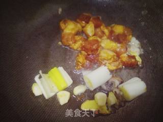 红烧肉炖毛芋头的做法步骤：7
