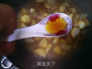 红烧肉炖毛芋头的做法步骤：12