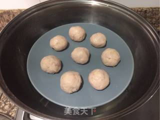清蒸莲藕丸子的做法步骤：8