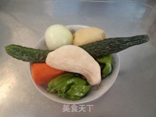 酱香时蔬的做法步骤：1