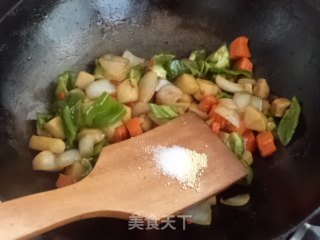 酱香时蔬的做法步骤：11
