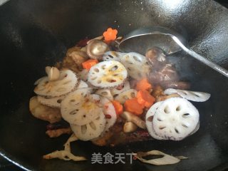五花肉麻辣香锅的做法步骤：12