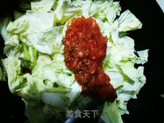 醋溜白菜的做法步骤：6